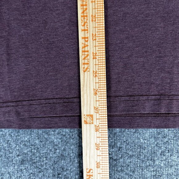 Public Rec Polo Shirt Mens Medium Maroon Short Sleeve Performance Stretch Casual - Picture 7 of 7